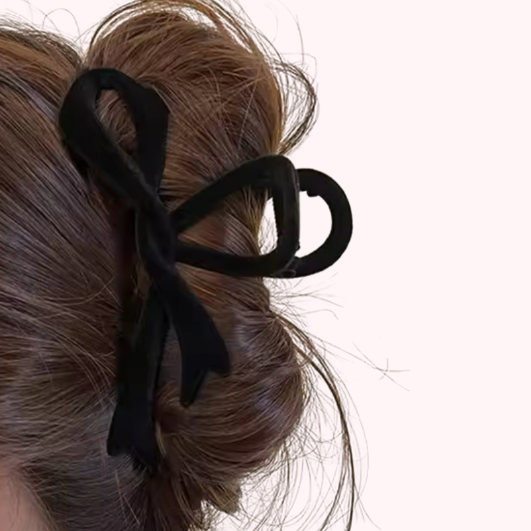 Velvet Large Elegant Hairclip