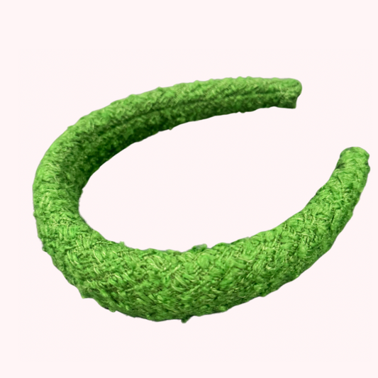 Green Puff Hairband