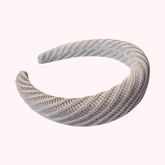 Wide Rattan Hairband