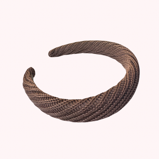 Wide Rattan Hairband