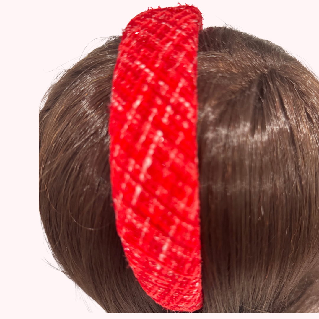 Plaid Print Hairband